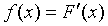 f(x)=IntF